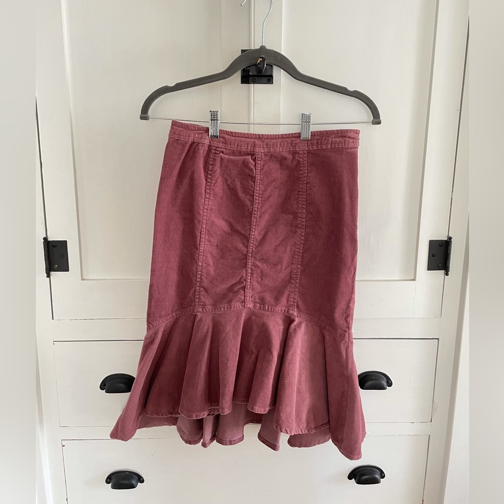 Pilcro corduroy skirt